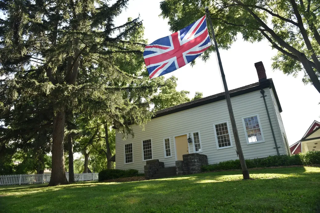 Historic Laura Secord House with period architecture