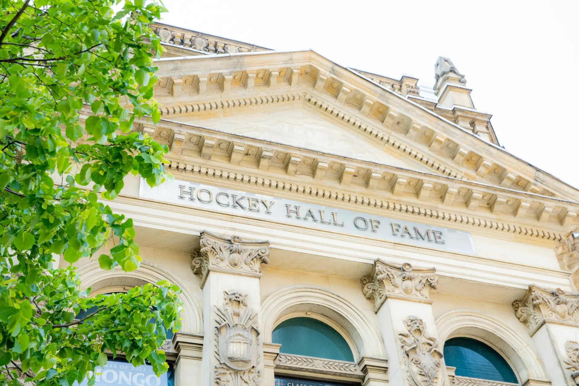 Hockey Hall of Fame building exterior in Toronto