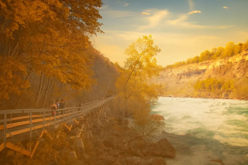 Niagara River white water walk
